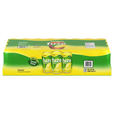 Fuze Lemon Iced Tea Cans 341 mL - (32/CASE)