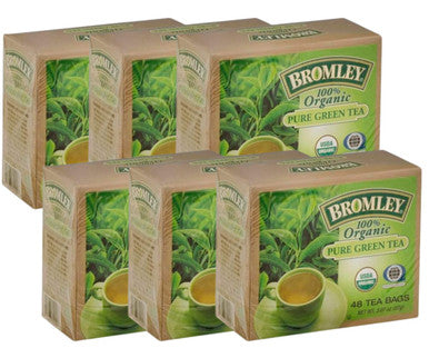 Bromley Organic Antioxidant-Rich Green Tea Bags - 48/Box(12/CASE)