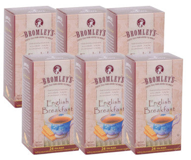 Bromley Exotic English Breakfast Tea - 24-Box | Full-Bodied Black(6/CASE)