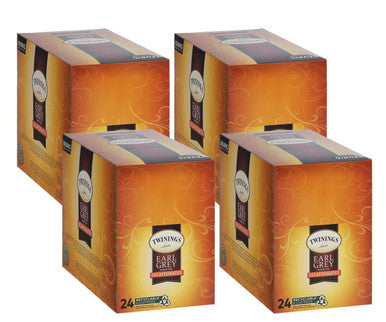 Twinings Earl Grey Decaffeinated Tea Single Serve- 24/Box(4/CASE)
