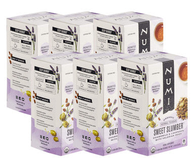 Numi Organic Sweet Slumber: Restful Sleep Tea Bags - 16/Box (6/Case)