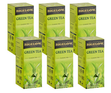 Bigelow All-Natural Green Tea Bags - 28-Count Bliss (6/CASE)