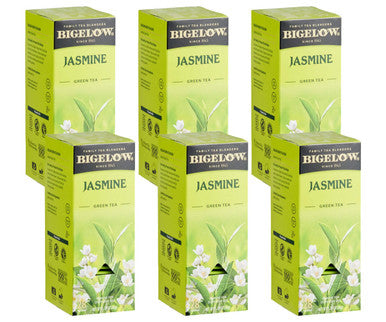 Bigelow Jasmine Soothing Green Tea with Floral Jasmine - 28-Box (6/Case)