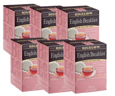 Bigelow Versatile Brewing English Breakfast Tea Pods - 18/Box (6/Case)