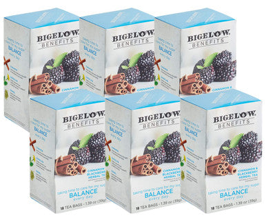 Bigelow Benefits Gluten-Free Cinnamon and Blackberry Tea Bags 18/Box (6/Case)