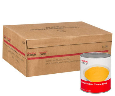 Gordon Choice GFS Sharp Cheddar Cheese Sauce | 2.84L/Unit, 6 Units/Case