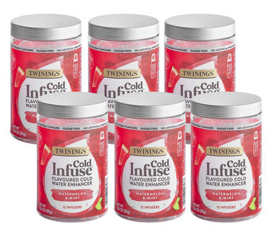 Twinings Cold Infuse Watermelon & Mint Cold Enhancer - 12/Pack(6/CASE)- EXPIRY JAN 2025