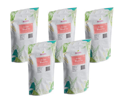 Bossen Assam Black Ground Robust & Convenient Tea Bags - 50-Count Bag(5/CASE)