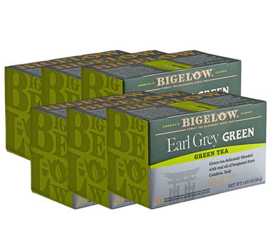 Bigelow Gluten-Free Earl Grey Green Tea Bags - 20/Box (6/Case)