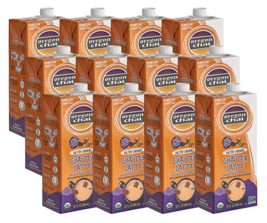 Oregon Chai Organic Salted Caramel Chai Tea Latte 32 fl. oz. (12/Case)