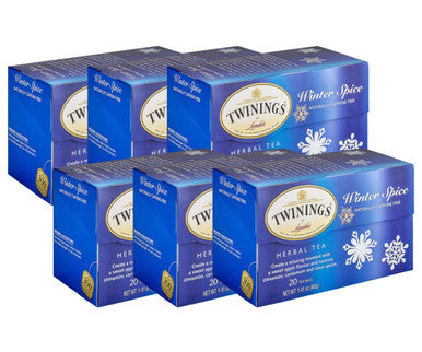 Twinings Winter Spice Herbal Seasonal Delight Tea Bags  - 20/Box(6/CASE)