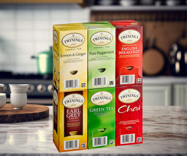 Twinings Tea Bag Variety Pack - 150-Case | English Breakfast