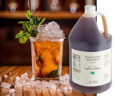 Woodford Reserve Mint Julep Simple Syrup | 1 Gallon - BONUS SQUEEZE PUMP