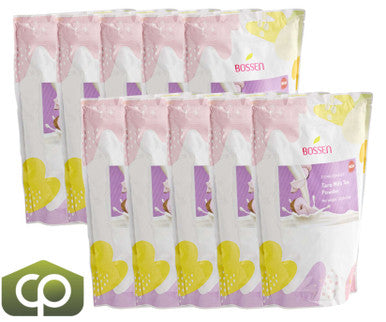 Bossen All-in-One Taro Milk Bubble Tea Powder Mix 2.2 lb. (1 kg) | Rich, Creamy,(10/Case)