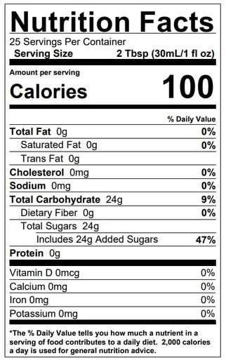 Torani Puremade Rich Almond Flavoring Syrup 750 mL Glass Bottle (12/Case)