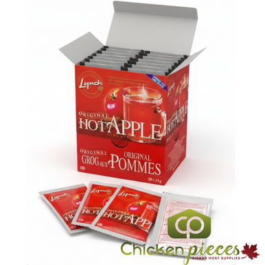 LYNCH Drink Mix, Hot Apple Cider 50 x 23.0 g