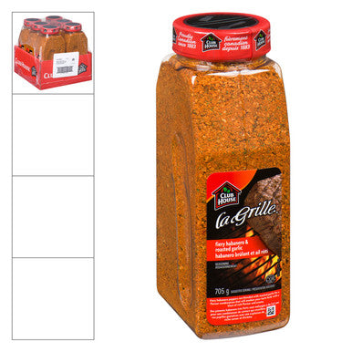 La Grille Fiery Habanero & Roast Garlic Seasoning | 705G/Unit, 6 Units/Case