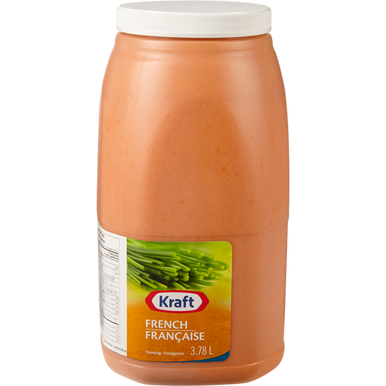 KRAFT Salad Dressing, French Bulk Food Service 3.78L