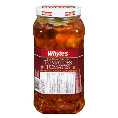 WHYTES Sundried Tomatoes in Oil 4Litre