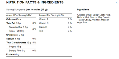Exclusive Candy Exclusive Clear Mints - 2.86lbs
