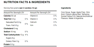Exclusive Candy Fruit Filled Assorted Candy - 2.86lbs