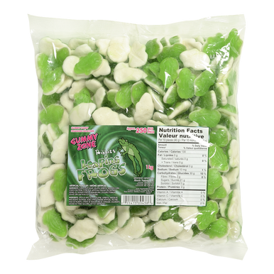 Gummy Zone Leaping Frogs Candy -2.2lbs