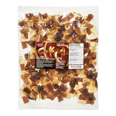 Gummy Zone Cola Bottles Candy 1kg