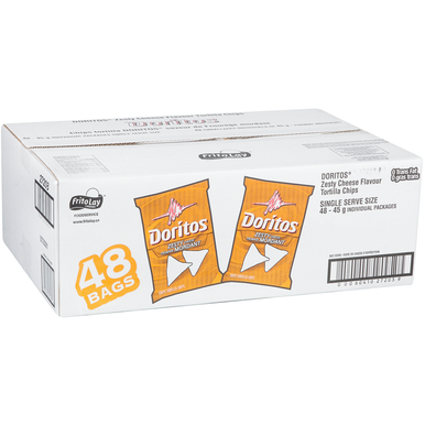 Doritos Zesty Cheese Vending Chips | 48 Packs | 45g Ea