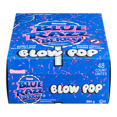 Charms Blow Pop Blue Raspberry - 1.84lbs