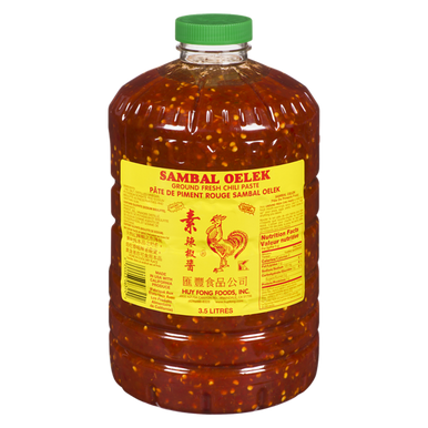 Huy Fong 8.5 lb. Sambal Oelek Fresh Ground Chili Paste (3 Pack)