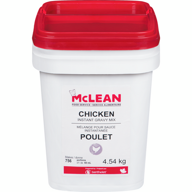MCLEAN Chicken Gravy Mix Bulk Food Service - 4.54 kg