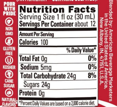 Master of Mixes Almond (Orgeat) Syrup 375 mL - Sweet Almond Flavor (12/Case)