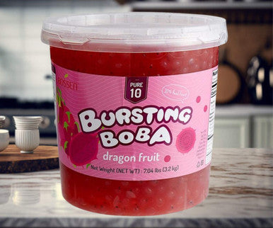 Bossen 7.04 lb. Pure10 Dragon Fruit Bursting Boba Pearls