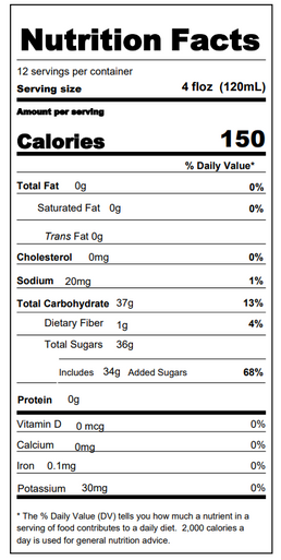 DaVinci Gourmet Strawberry Banana Real Fruit Smoothie Mix - 48 fl. oz./3 lbs - 6/Case