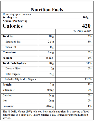 Bossen Okinawa Milk Tea Powder Mix 2.2 lb. (1 kg) | Full-Bodied Black Tea Flavor(10/Case)