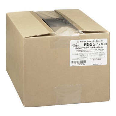 El Molino Round Salted Tortilla Chips | 1LB/Unit, 6 Units/Case