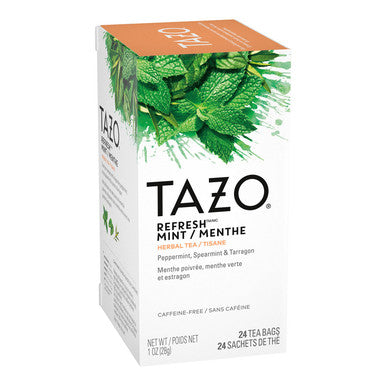 TAZO  Refresh Mint Tea Bags Bulk Food Service | 20UN/Unit, 6 Units/Case