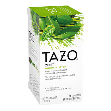 TAZO Zen Green Tea Bags | 24UN/Unit, 6 Units/Case