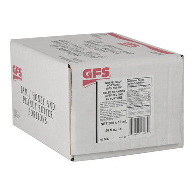 Gordon Choice GFS Grape Jelly, Individual Portion | 16ML/Unit, 200 Units/Case