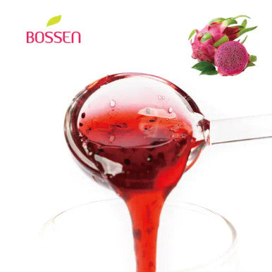 Bossen Dragon Fruit Concentrated Bubble Tea Syrup 1.9 kg (64 fl. oz.) - Vibrant Delight(6/Case)