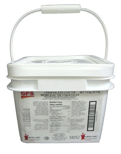 Gordon Choice GFS Chocolate Chunk Muffin Batter, Zero Trans Fat | 7.5KG/Unit, 1 Unit/Case