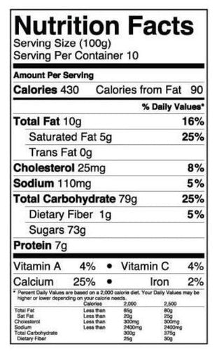 Bossen 2.2 lb. (1 kg) Bubble Tea Strawberry Snow Ice Powder Mix(10/Case)