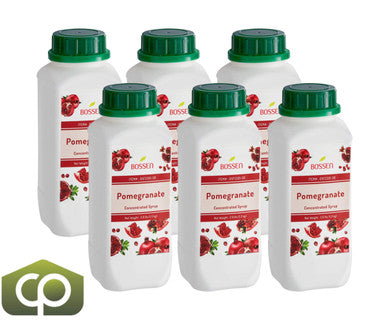 Bossen Pomegranate Bubble Tea Concentrated Syrup - 30 fl. oz.(6/Case)