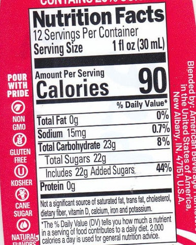 Master of Mixes 375 mL Strawberry Syrup - Rich Juicy Flavor (12/Case)