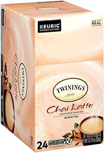 Twinings Chai Latte Single Serve Rich and Creamy - 24/Box(4/CASE)