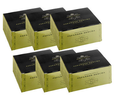 Harney & Sons Japanese Sencha Tea Bags 50/Box, Medium-Bodied (6/Case)