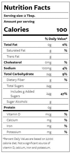 Torani Puremade Salted Caramel Flavoring Syrup - 750 mL of Sweet (12/Case)