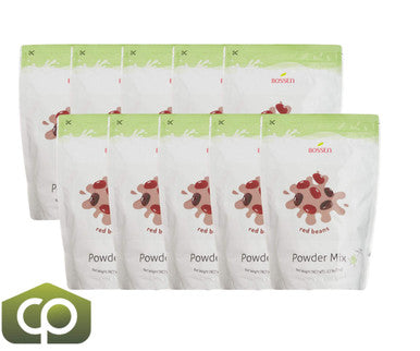 Bossen 2.2 lb. (1 kg) Bubble Tea Red Bean Powder Mix - Mild, Sweet, Nutty Flavor(10/Case)
