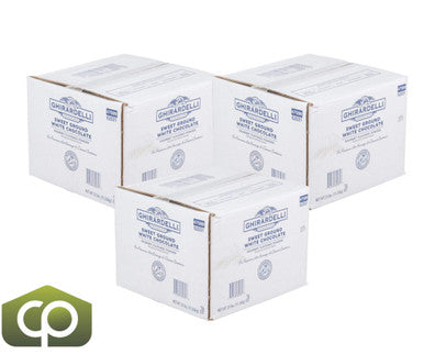 Ghirardelli 25 lb. (11.34 kg) Sweet Ground White Chocolate Powder (3/Case)