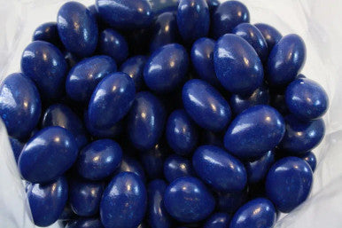 Dark Blue Jordan Almonds Bulk Size 30 lbs/13.60 kgs
